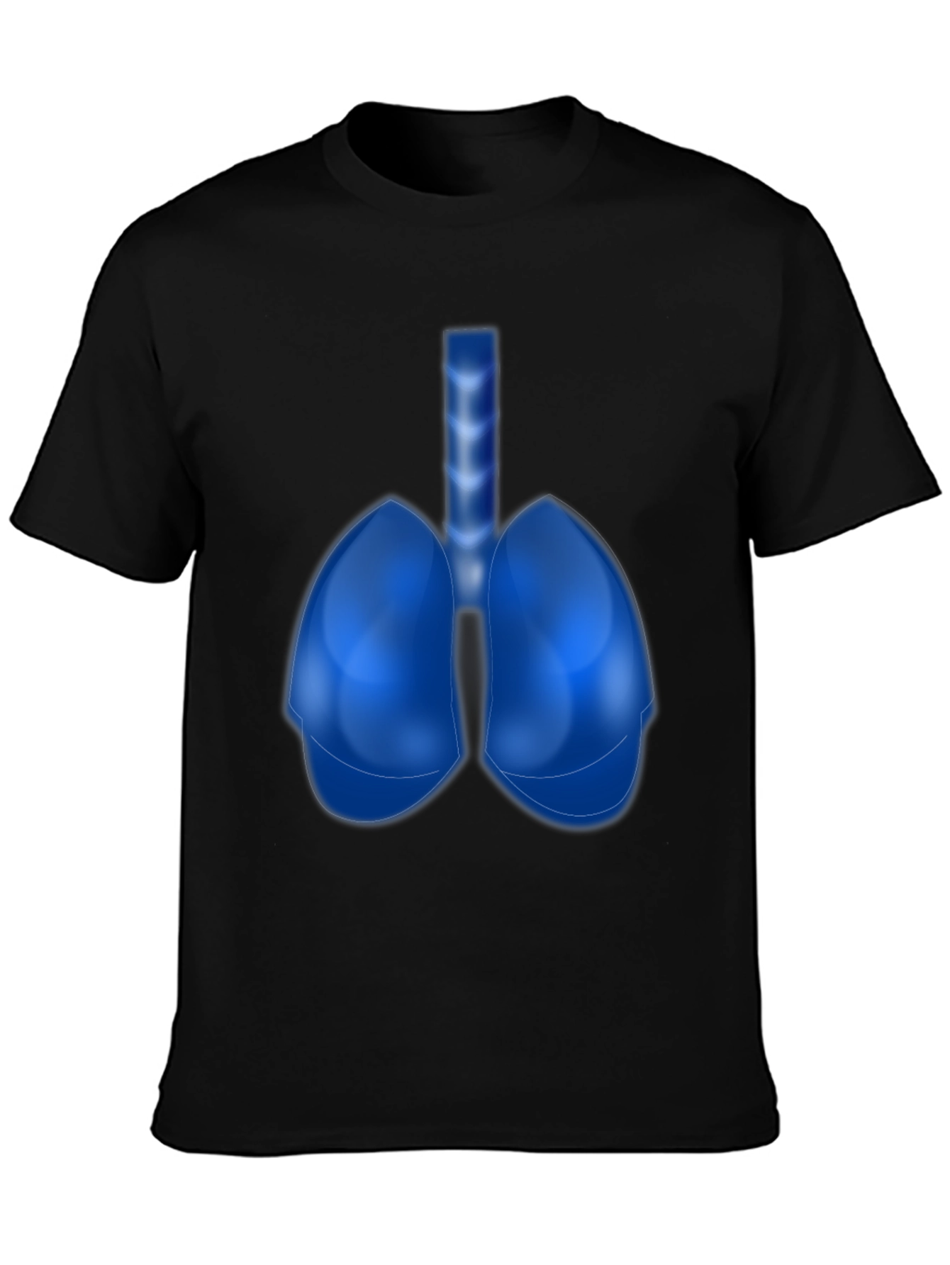 Anatomical Lungs Graphic Tee - Unique Design!