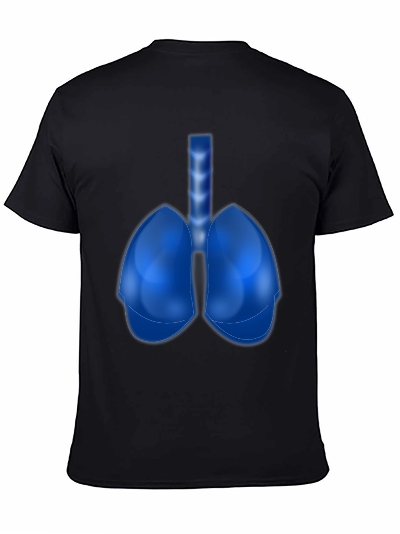 Anatomical Lungs Graphic Tee - Unique Design!