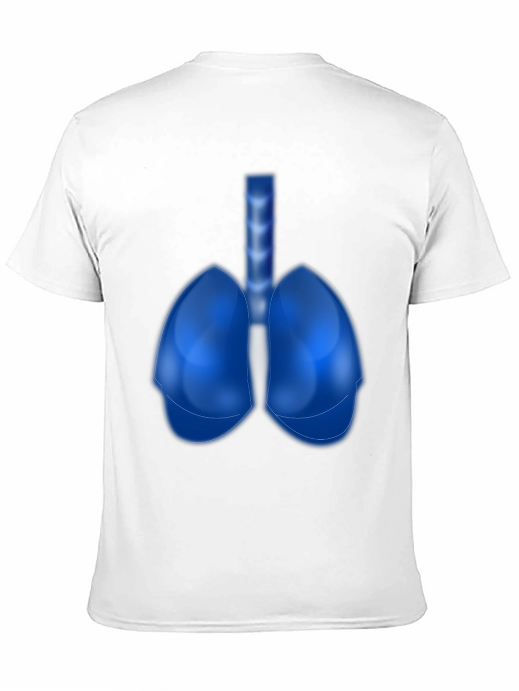 Anatomical Lungs Graphic Tee - Unique Design!