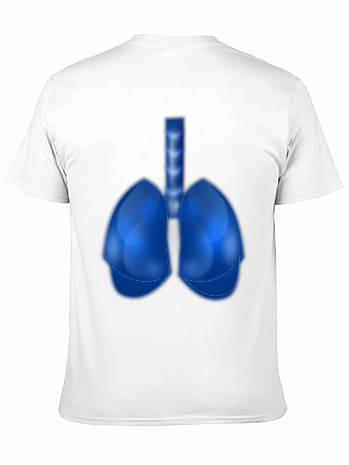Anatomical Lungs Graphic Tee - Unique Design!