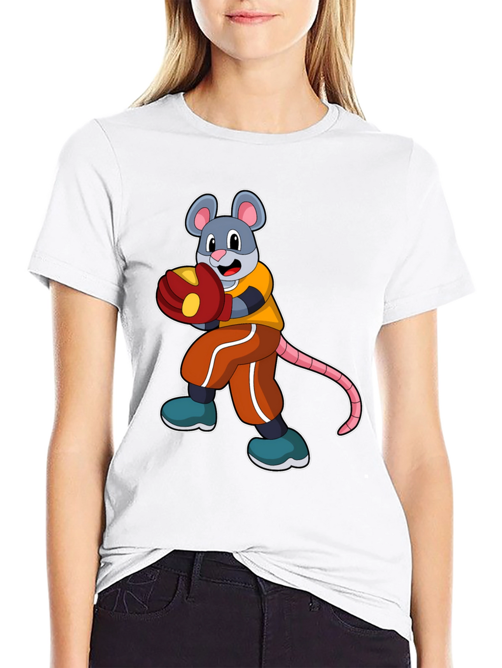 Mouse Boxer Graphic Tee
