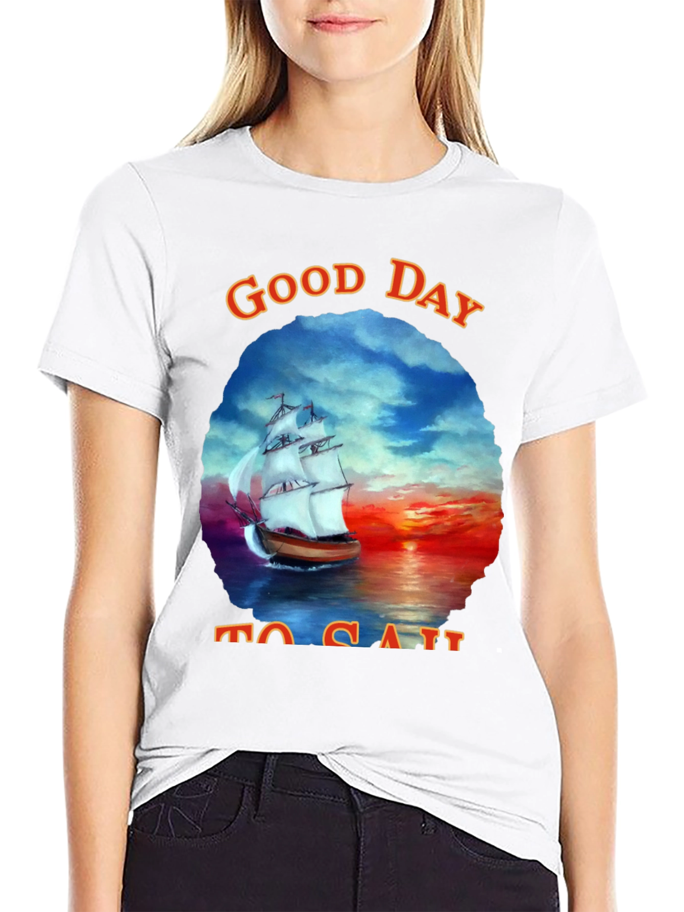 Good Day to Sail Graphic T-Shirt