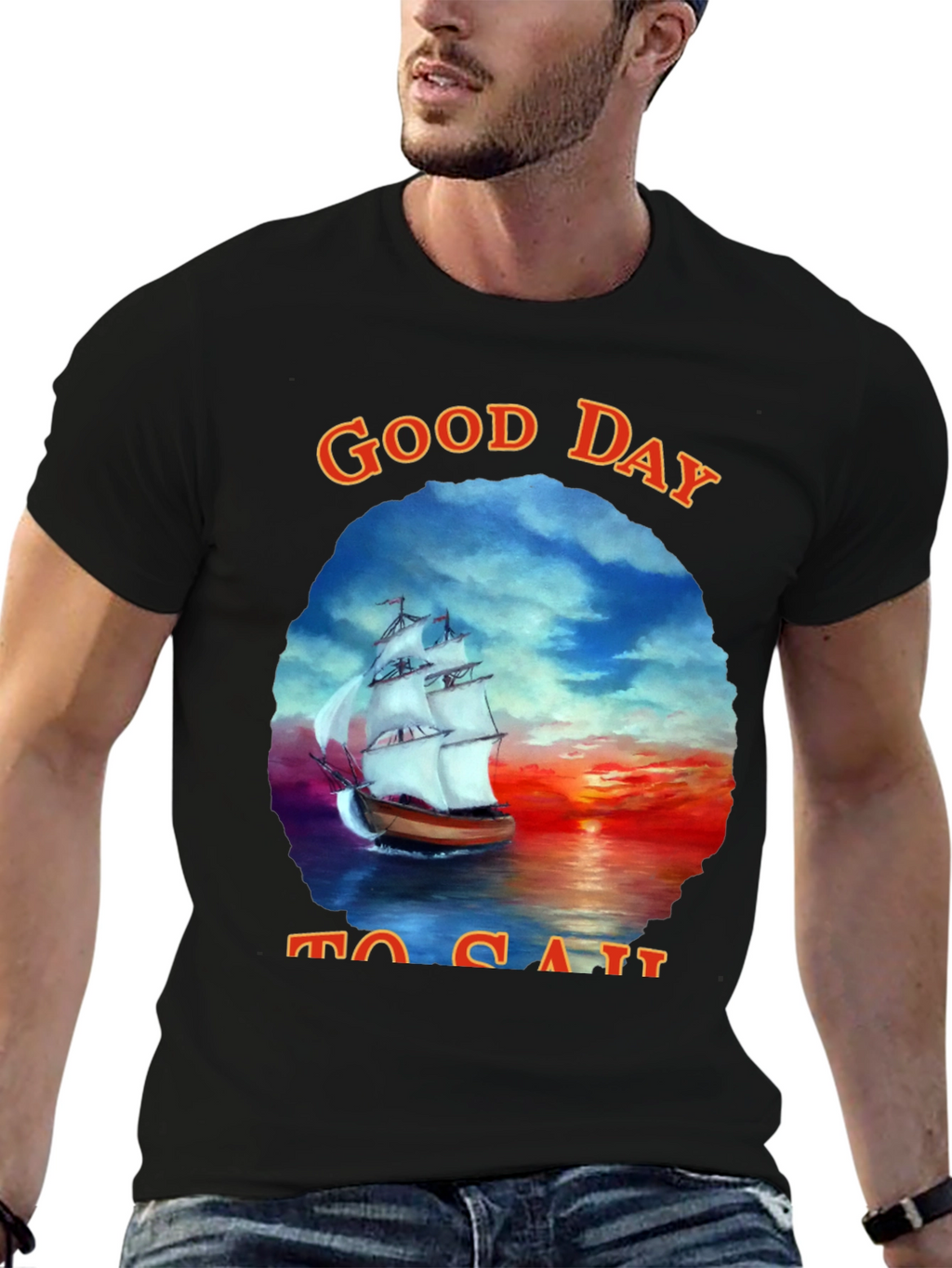 Good Day to Sail Graphic T-Shirt
