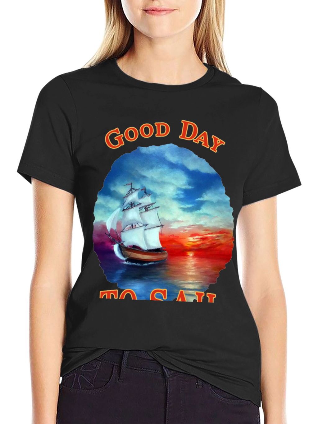 Good Day to Sail Graphic T-Shirt
