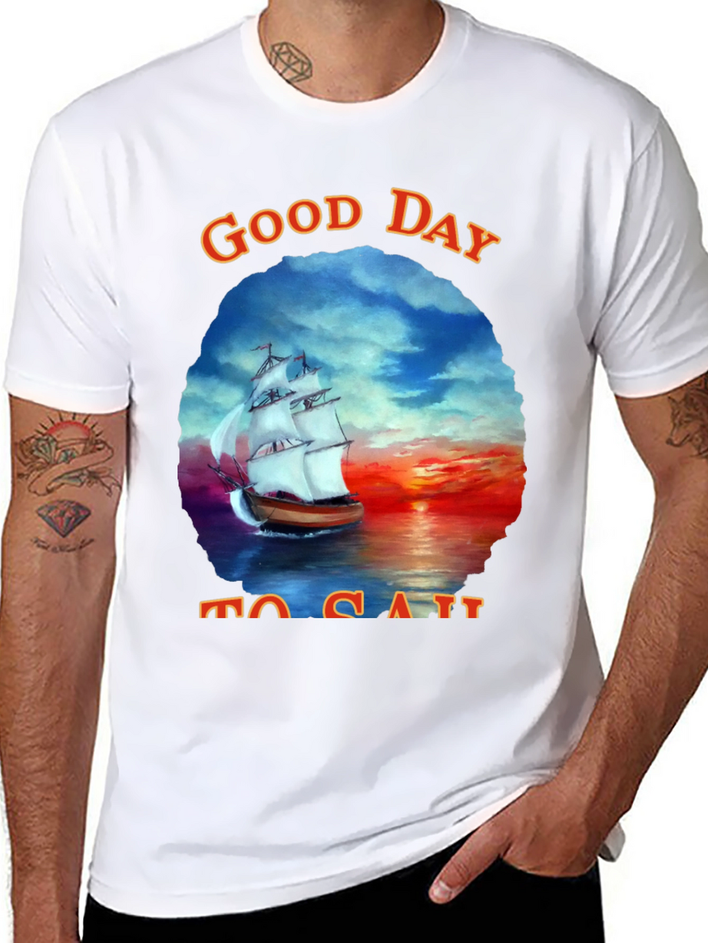 Good Day to Sail Graphic T-Shirt