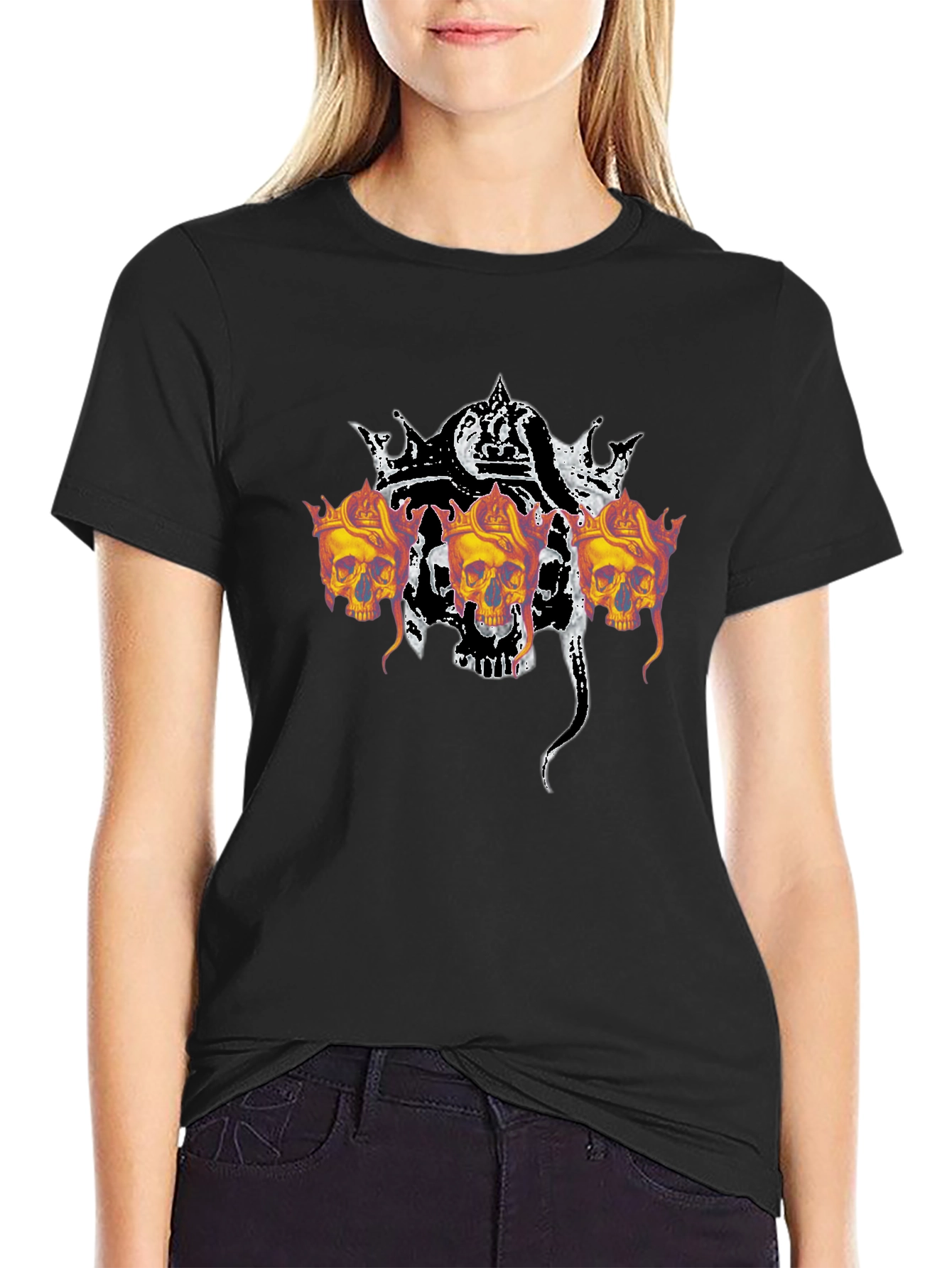 Skull Crown Graphic T-Shirt
