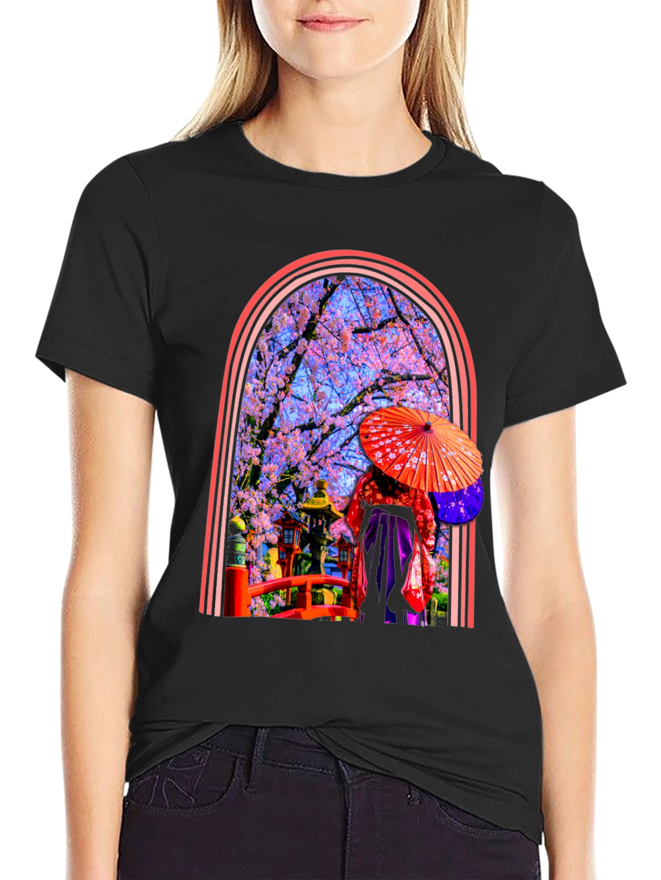 Japanese Blossom Arch T-Shirt