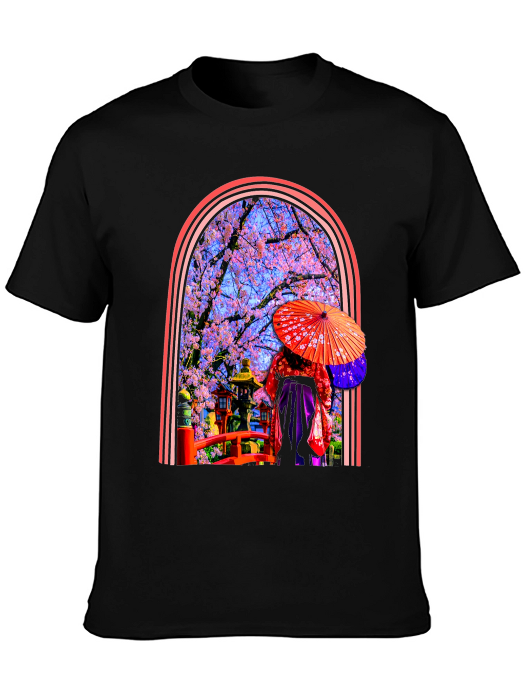 Japanese Blossom Arch T-Shirt