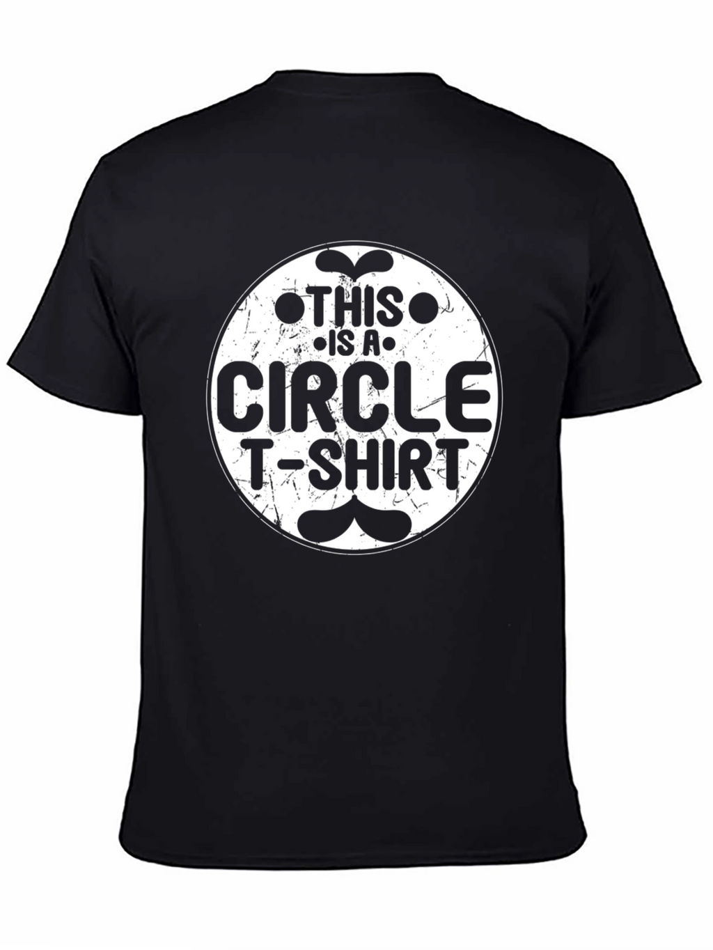 Funny Circle T-Shirt - Graphic Design Tee