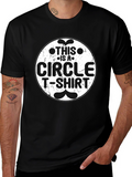Funny Circle T-Shirt - Graphic Design Tee