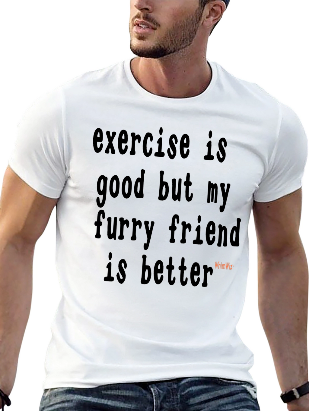 Furry Friend Tee - Exercise Alternative