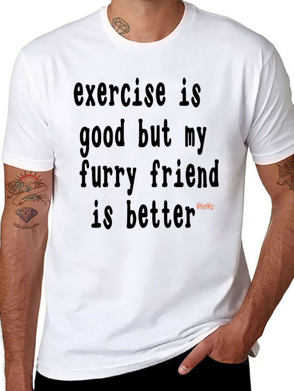 Furry Friend Tee - Exercise Alternative
