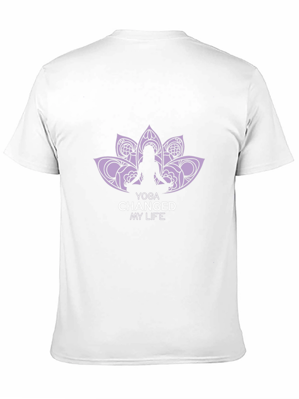Yoga Changed My Life Black Graphic Tee