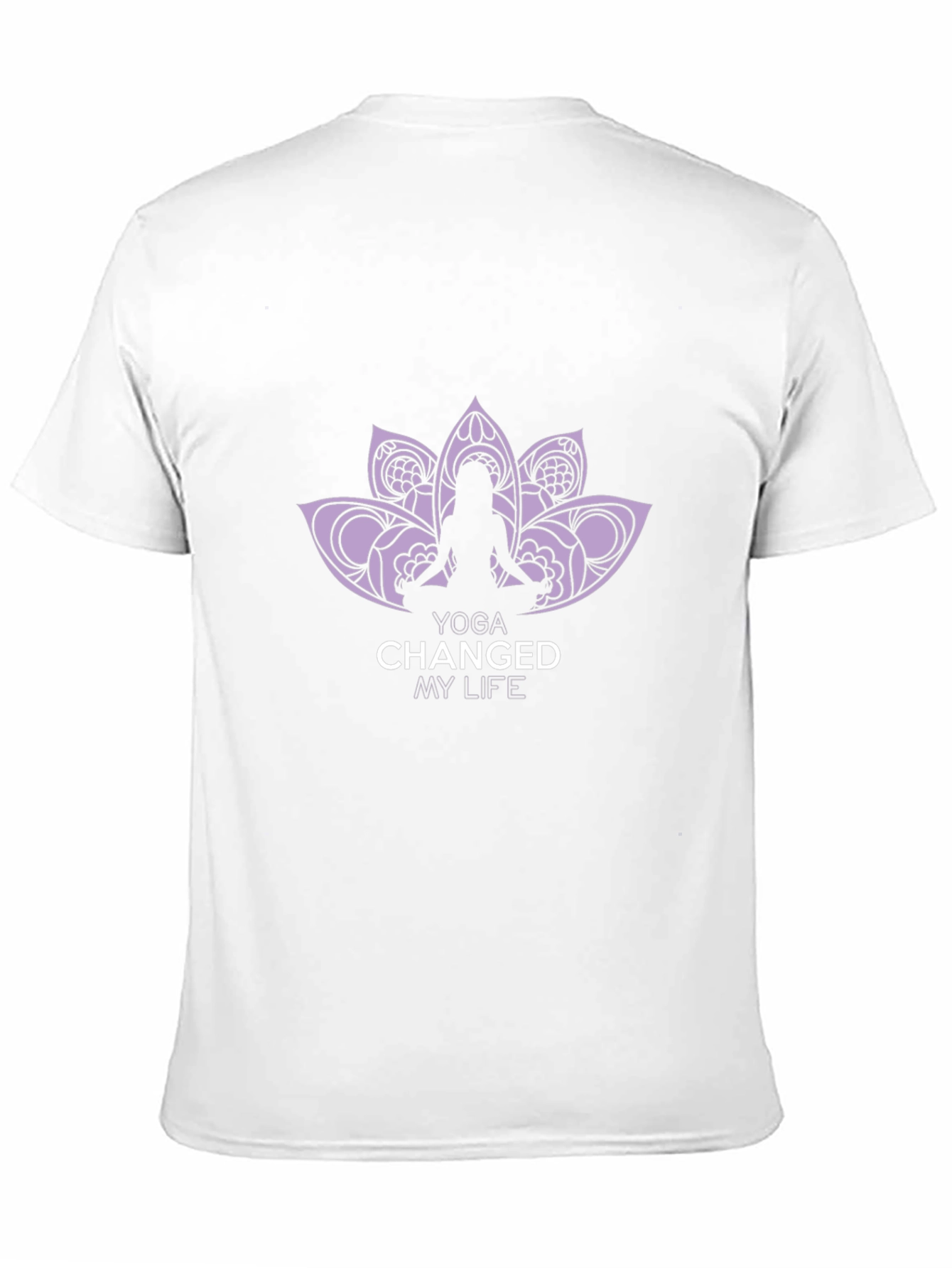 Yoga Changed My Life Black Graphic Tee