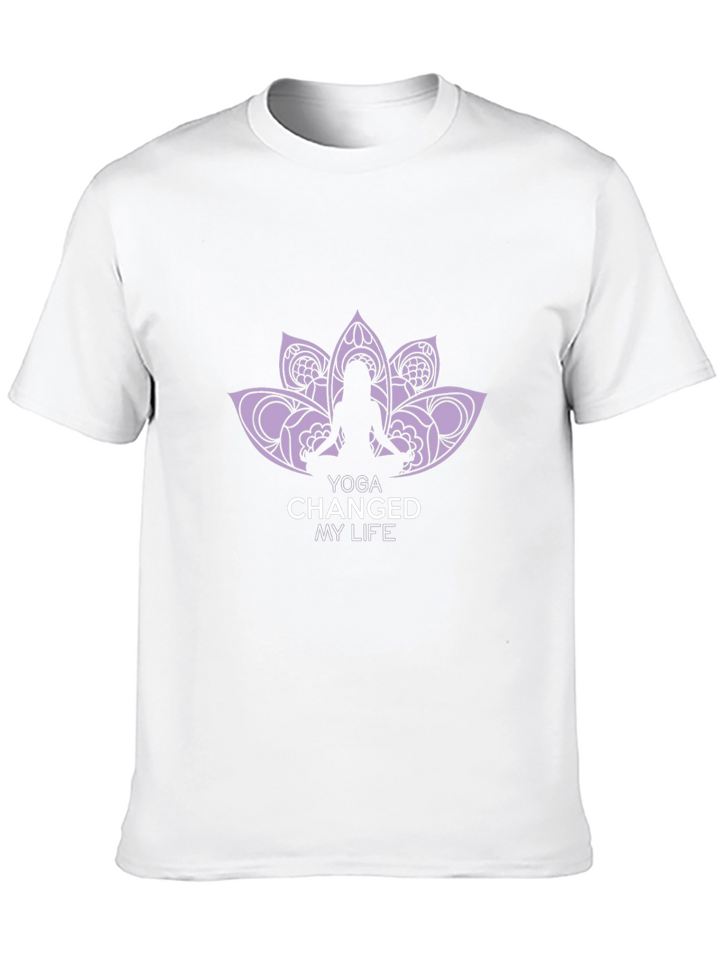 Yoga Changed My Life Black Graphic Tee