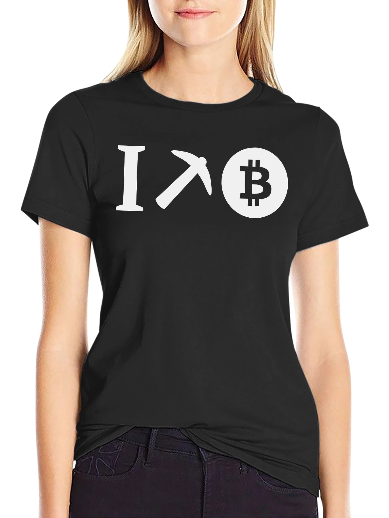 I Mine Bitcoin Graphic Tee