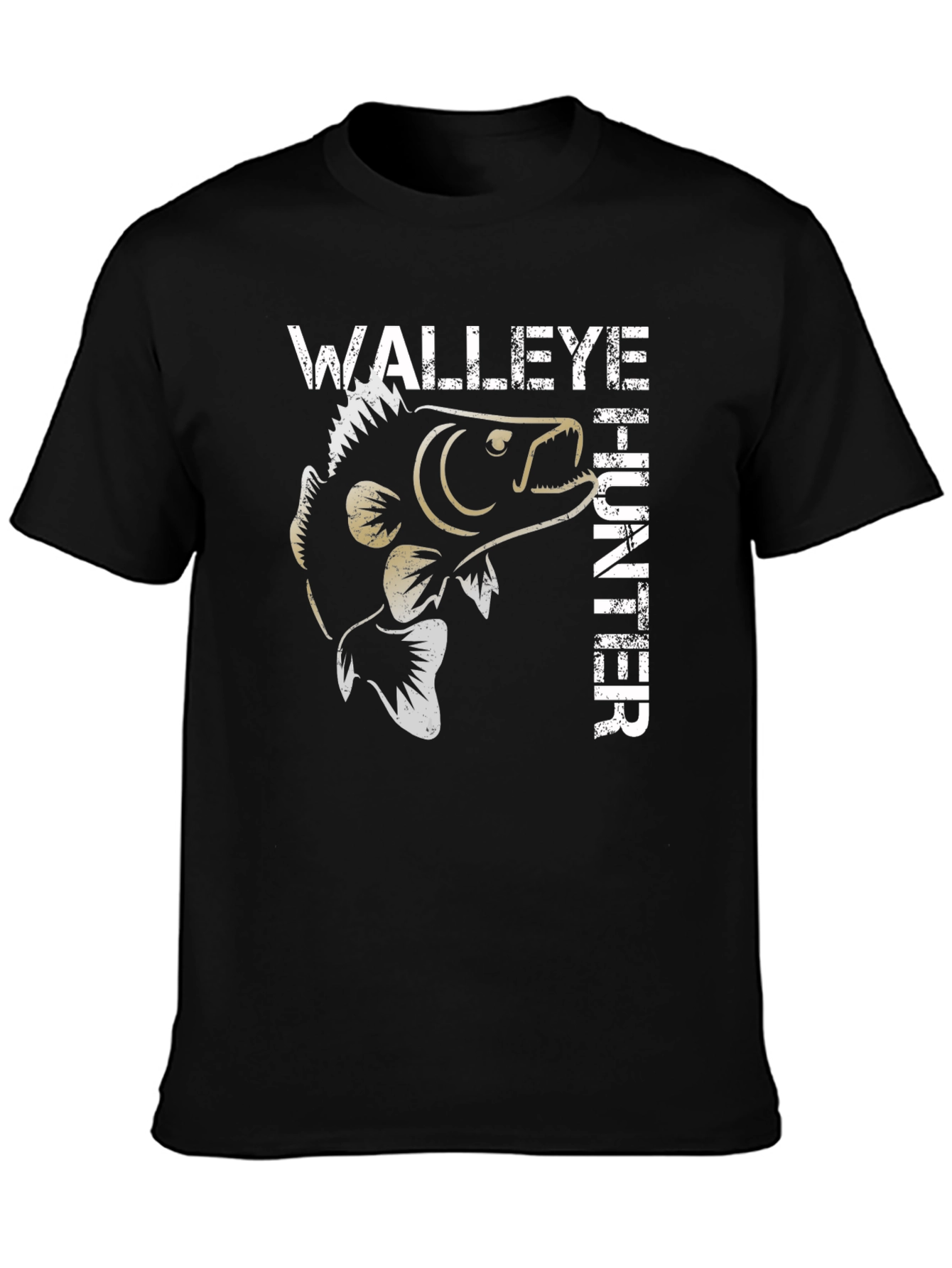 Walleye Hunter Graphic T-Shirt