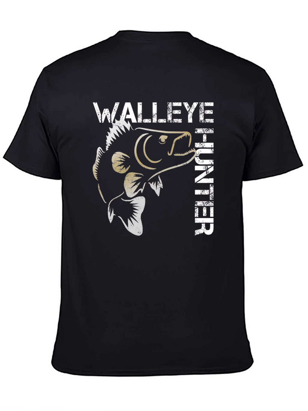Walleye Hunter Graphic T-Shirt