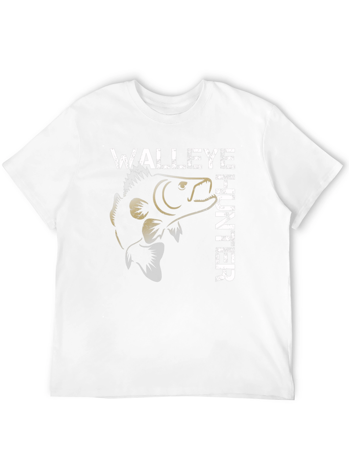 Walleye Hunter Graphic T-Shirt