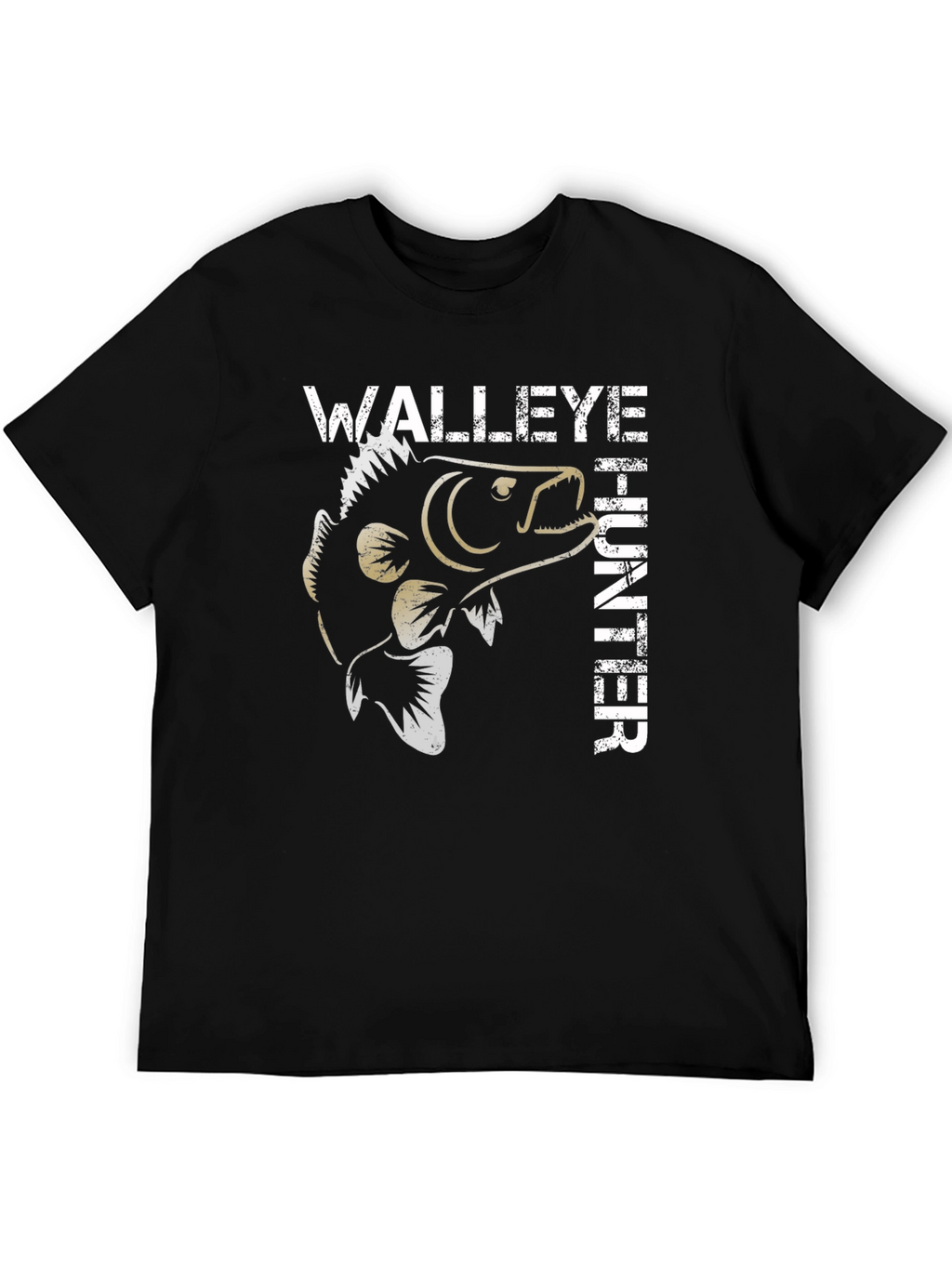 Walleye Hunter Graphic T-Shirt