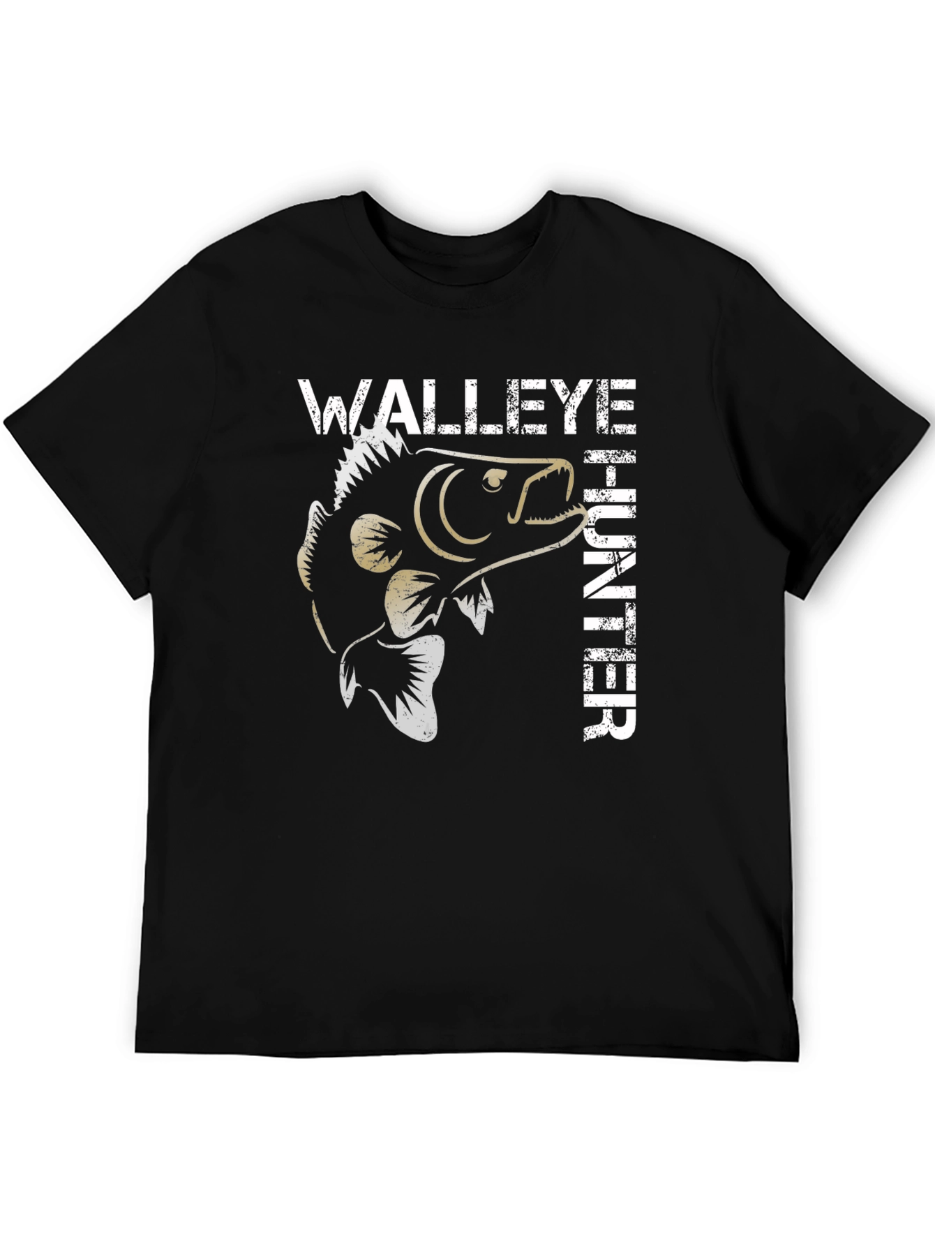 Walleye Hunter Graphic T-Shirt