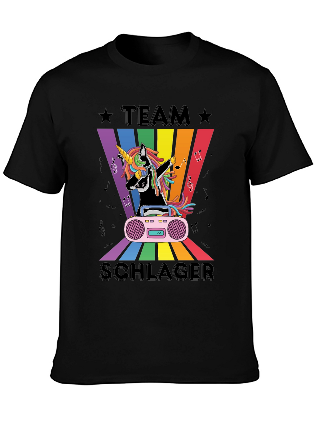 Team Schlager Unicorn T-Shirt