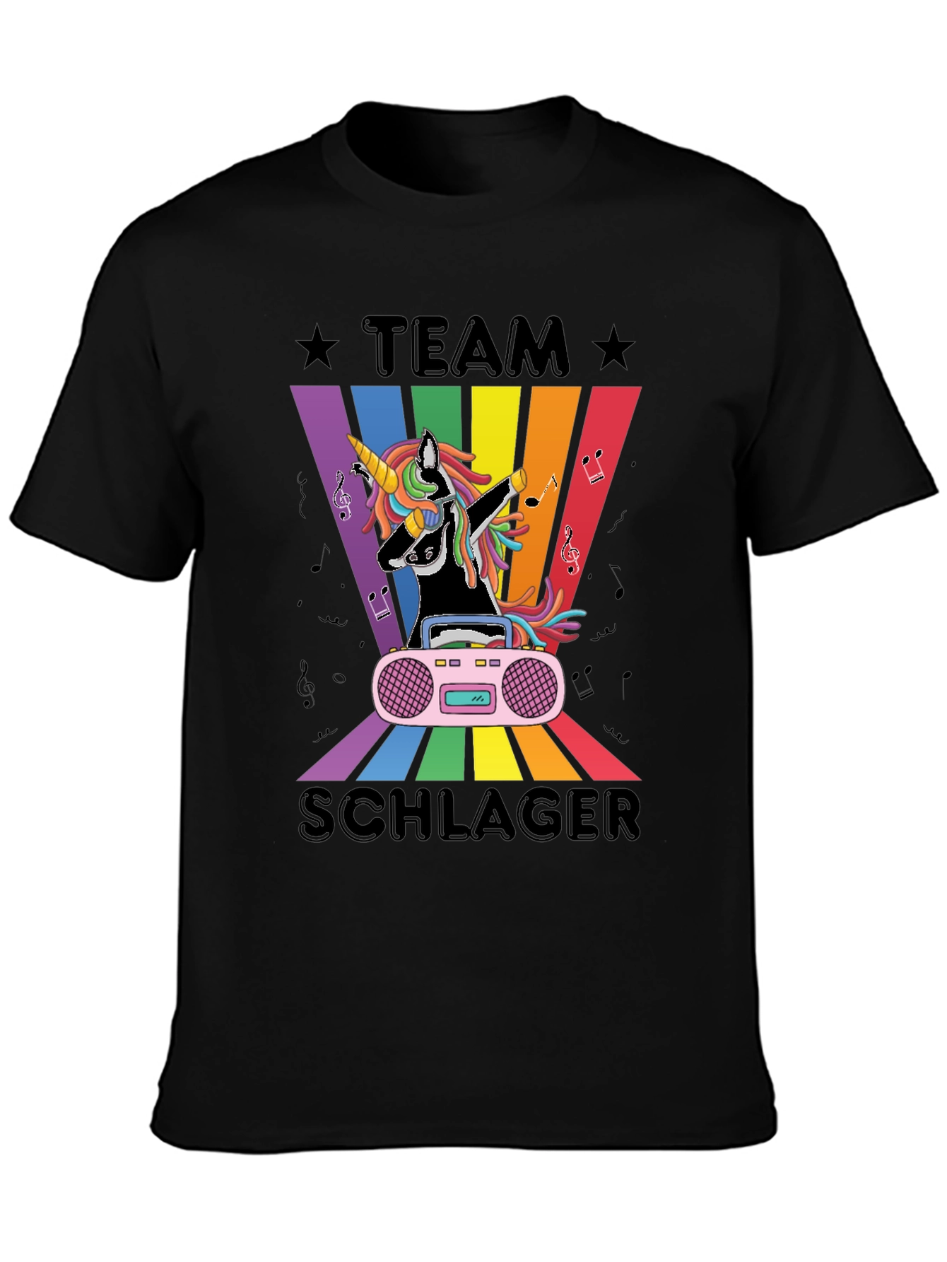 Team Schlager Unicorn T-Shirt
