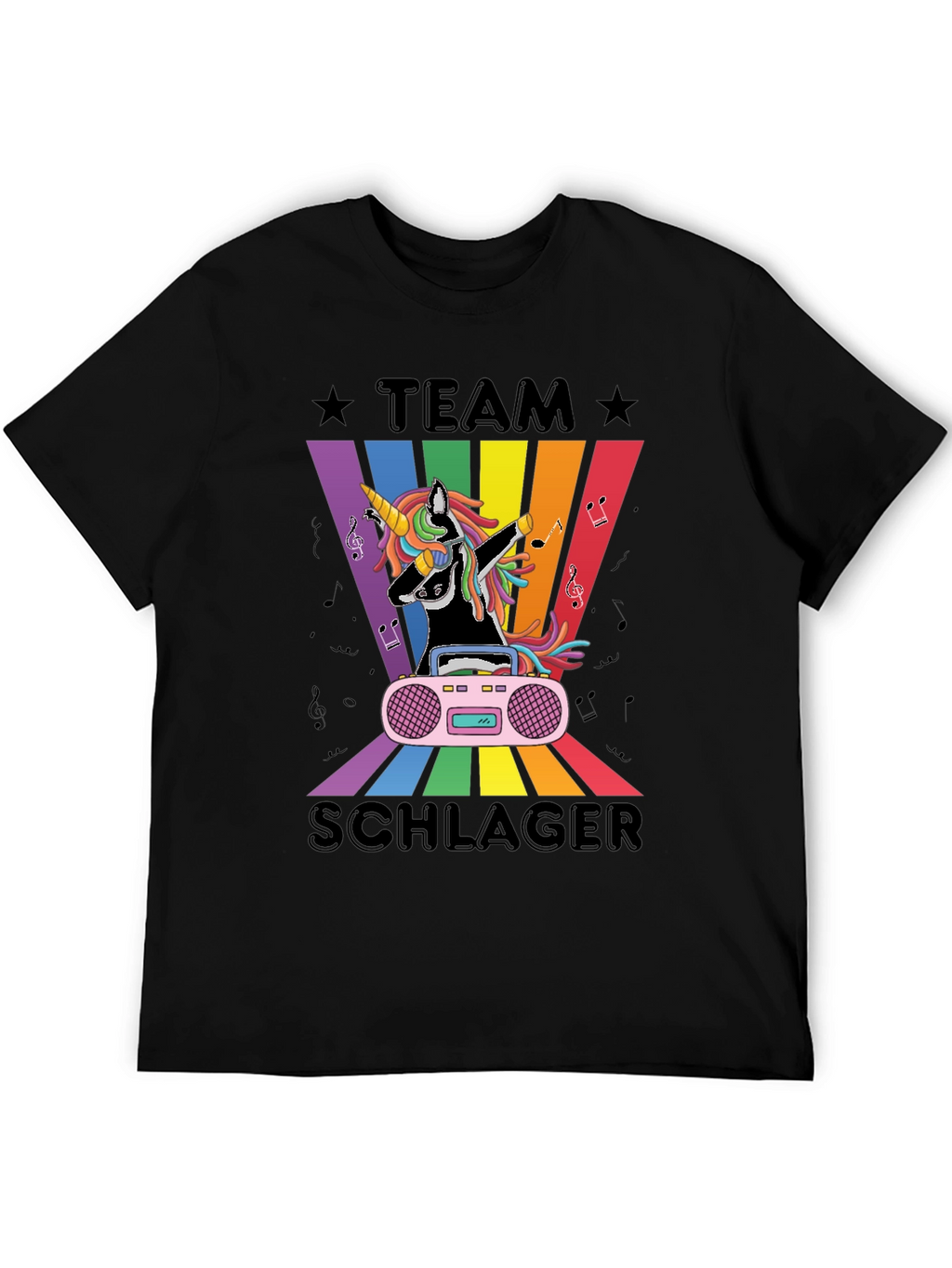 Team Schlager Unicorn T-Shirt