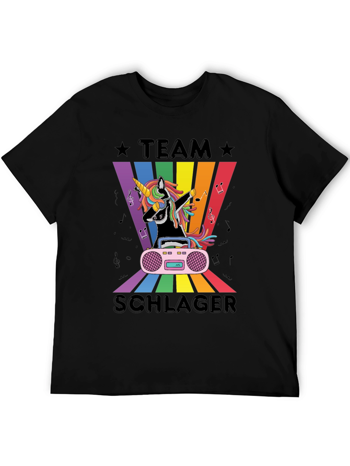 Team Schlager Unicorn T-Shirt
