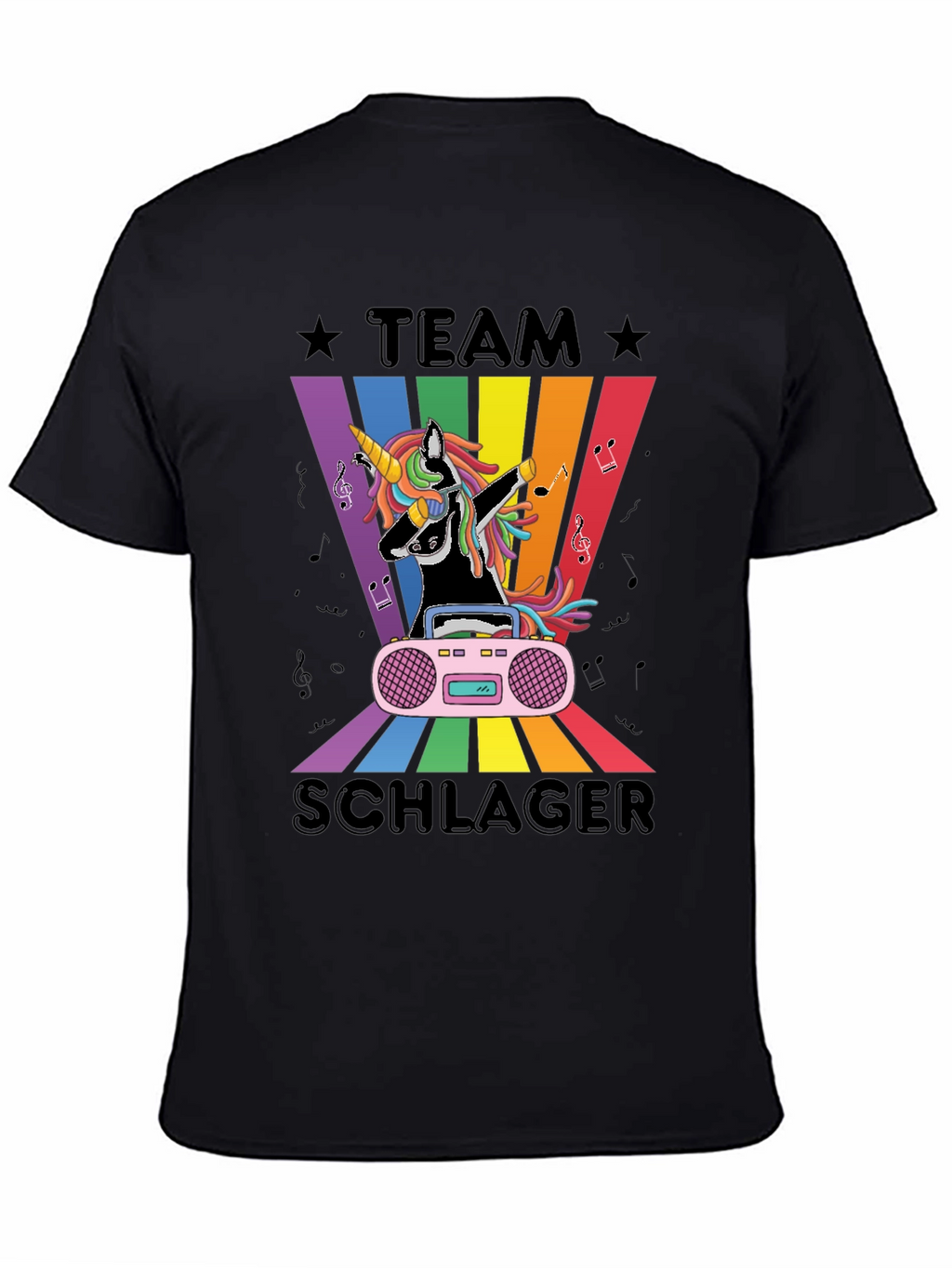 Team Schlager Unicorn T-Shirt