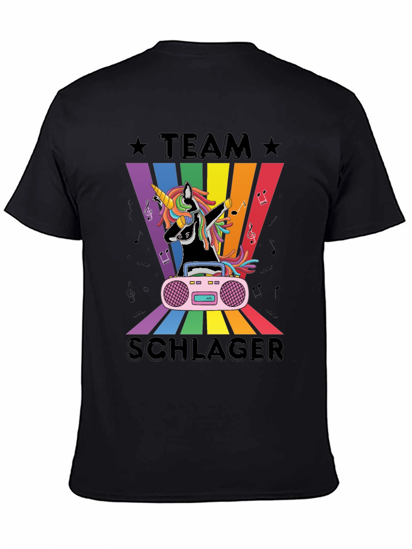 Team Schlager Unicorn T-Shirt