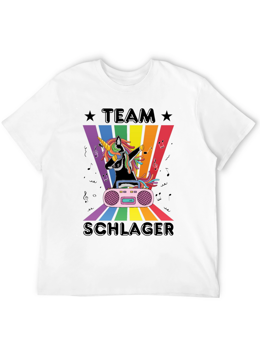 Team Schlager Unicorn T-Shirt