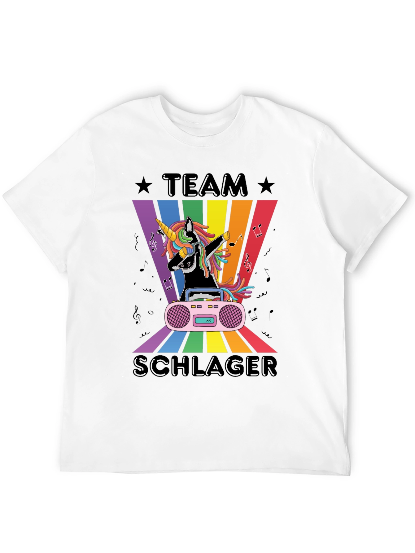 Team Schlager Unicorn T-Shirt