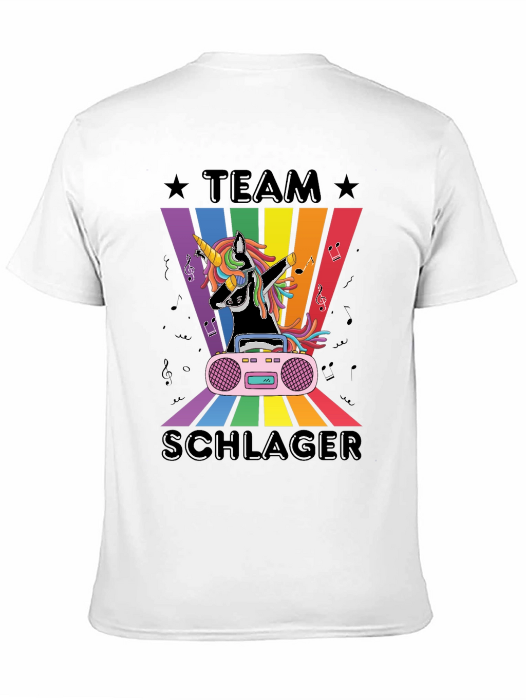 Team Schlager Unicorn T-Shirt
