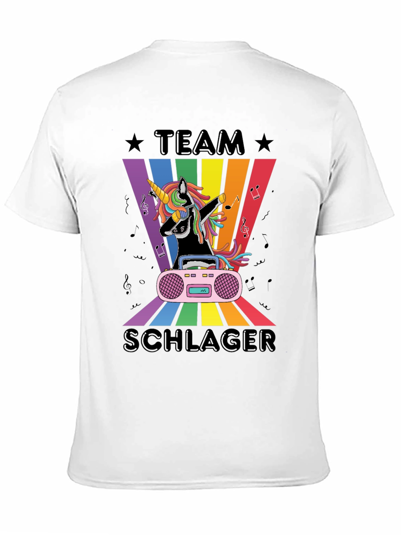 Team Schlager Unicorn T-Shirt