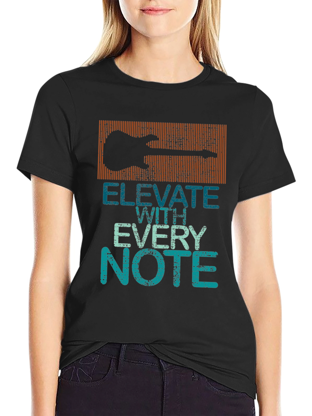 Elevate With Every Note Graphic T-Shirt