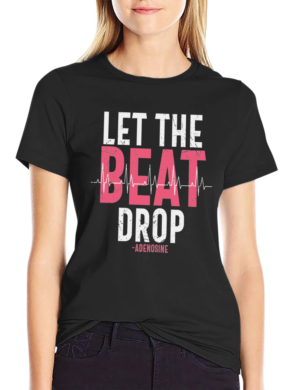 Let the Beat Drop T-Shirt - Adenosine Design