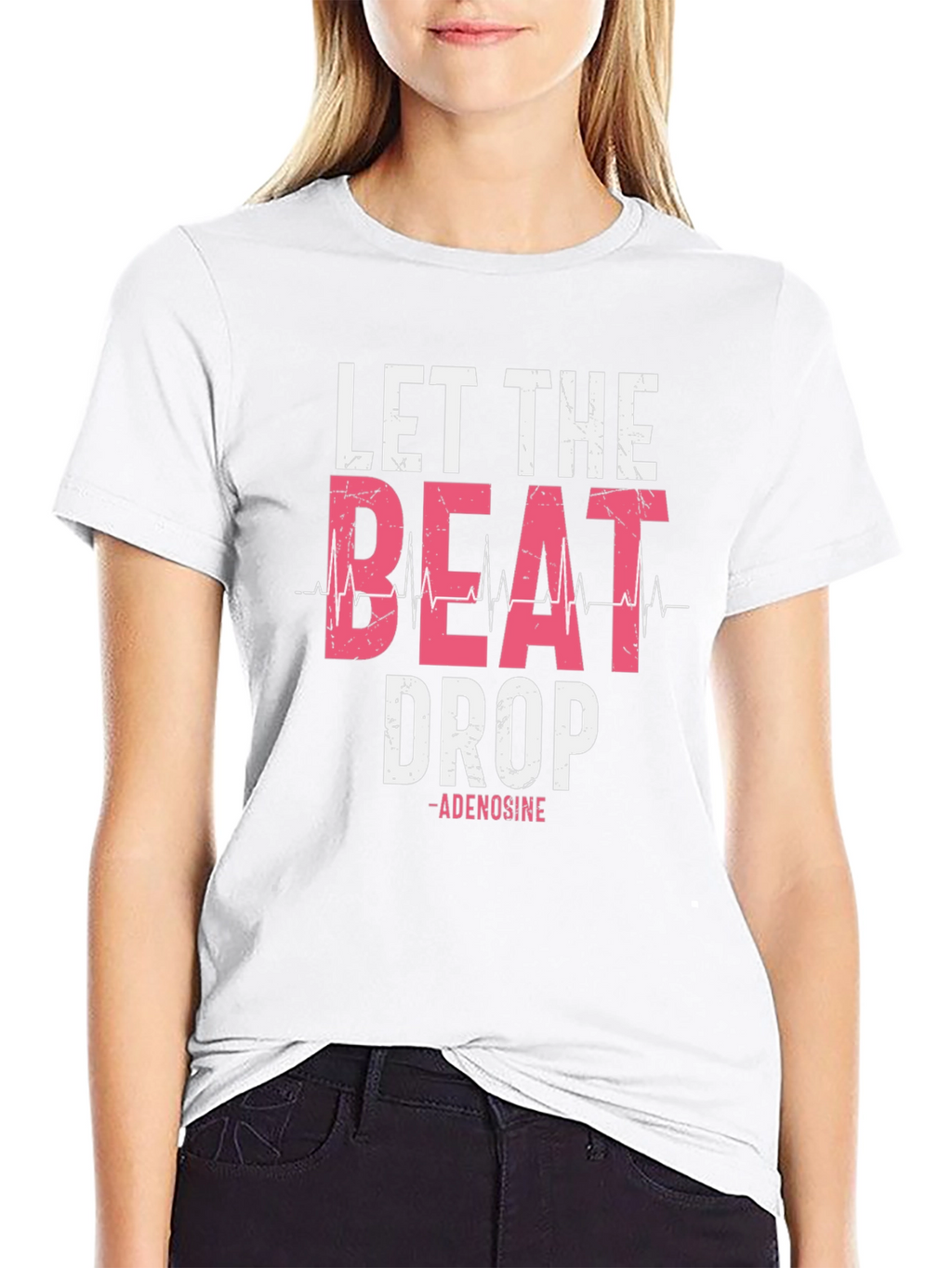 Let the Beat Drop T-Shirt - Adenosine Design