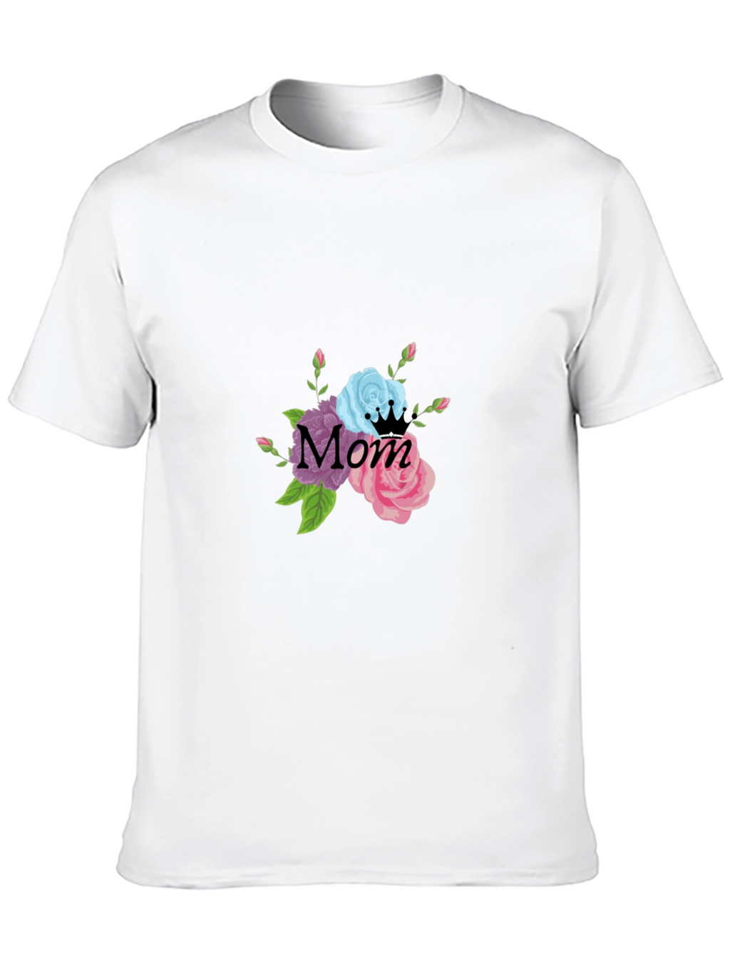 Floral Mom T-Shirt - Stylish and Comfortable