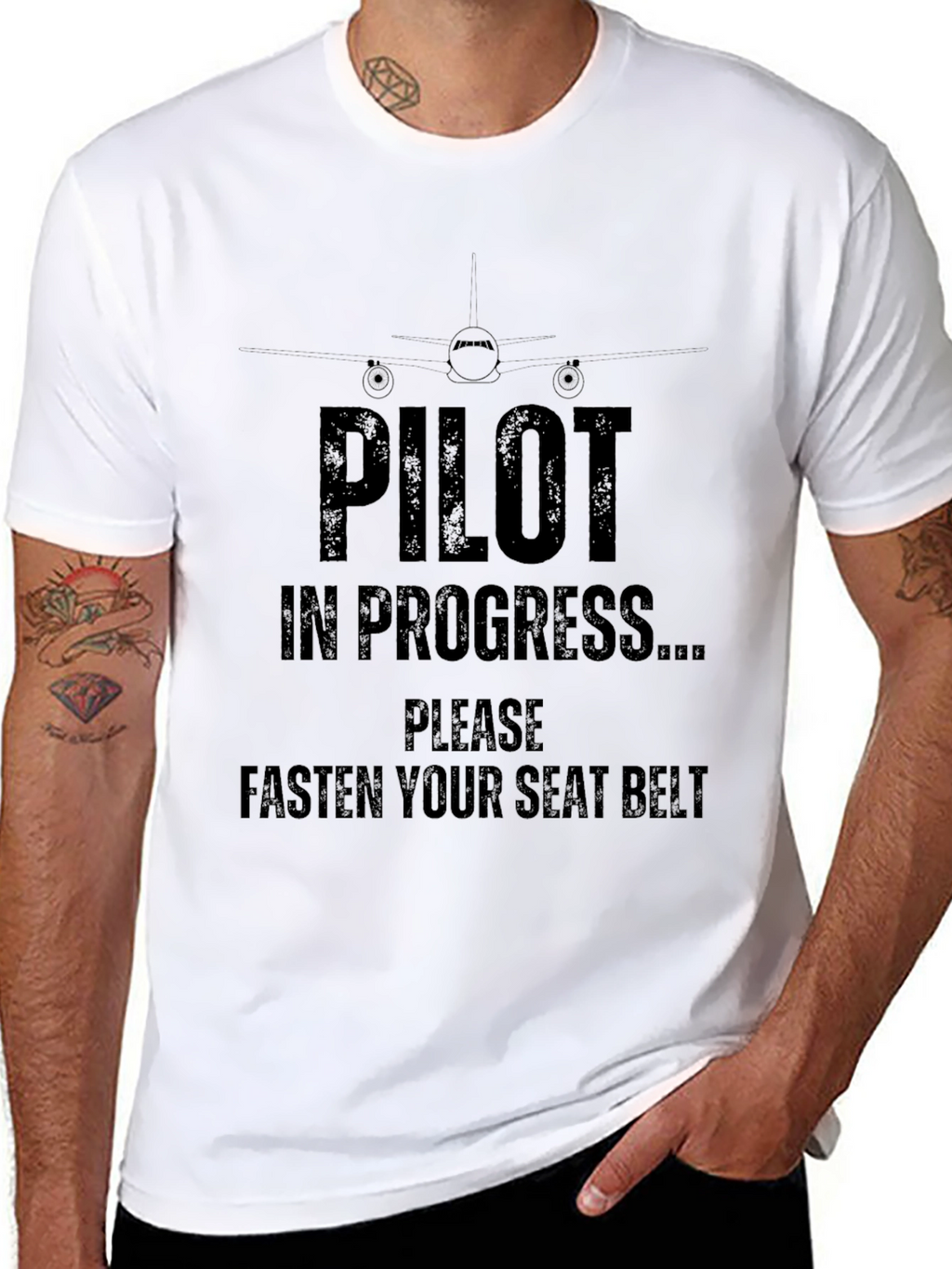 Pilot In Progress Graphic T-Shirt