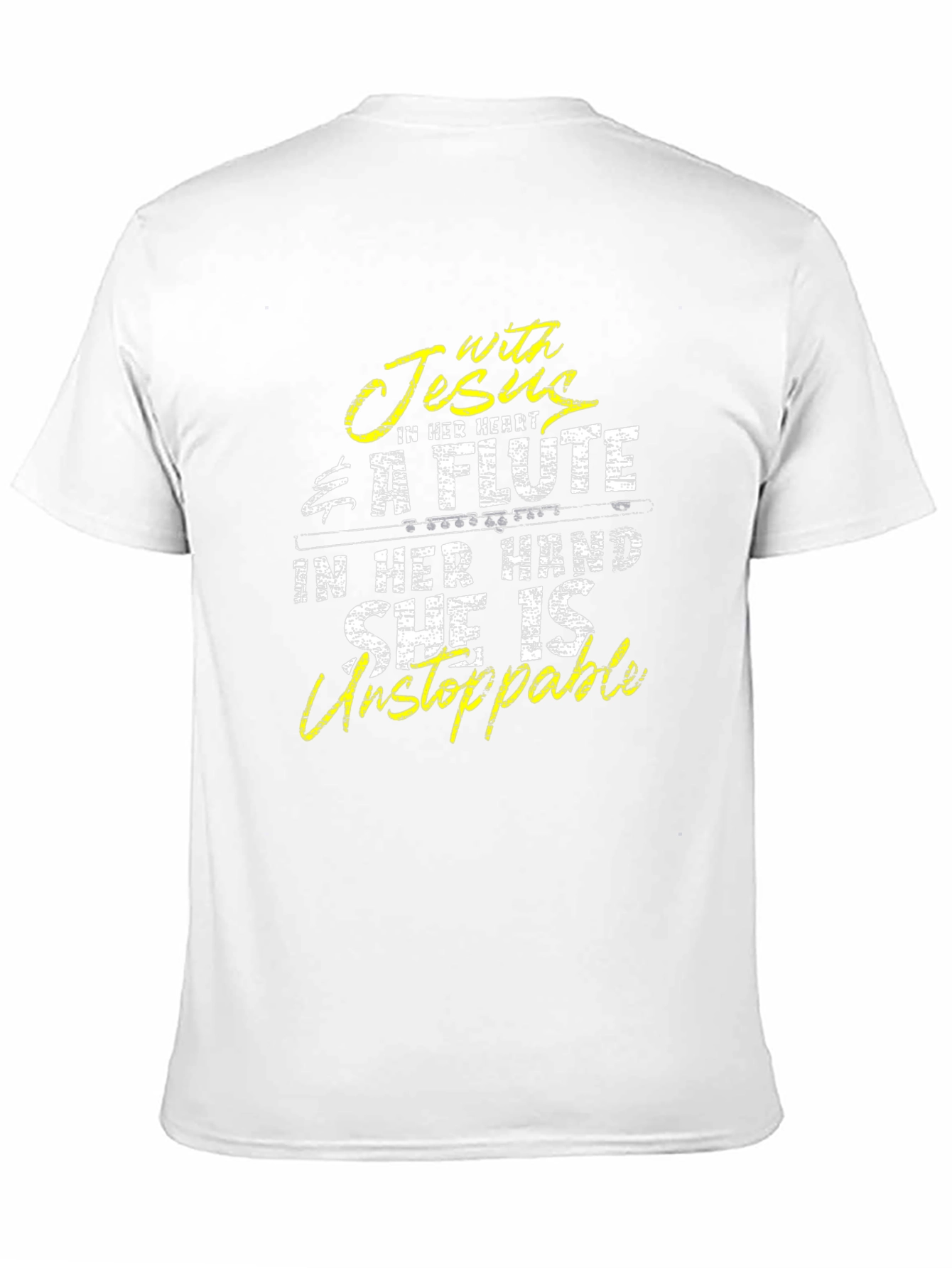 Jesus and Flute Graphic Tee - Unstoppable!