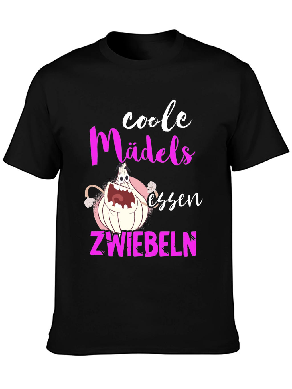 Coole Mädels Essen Zwiebeln Graphic Tee