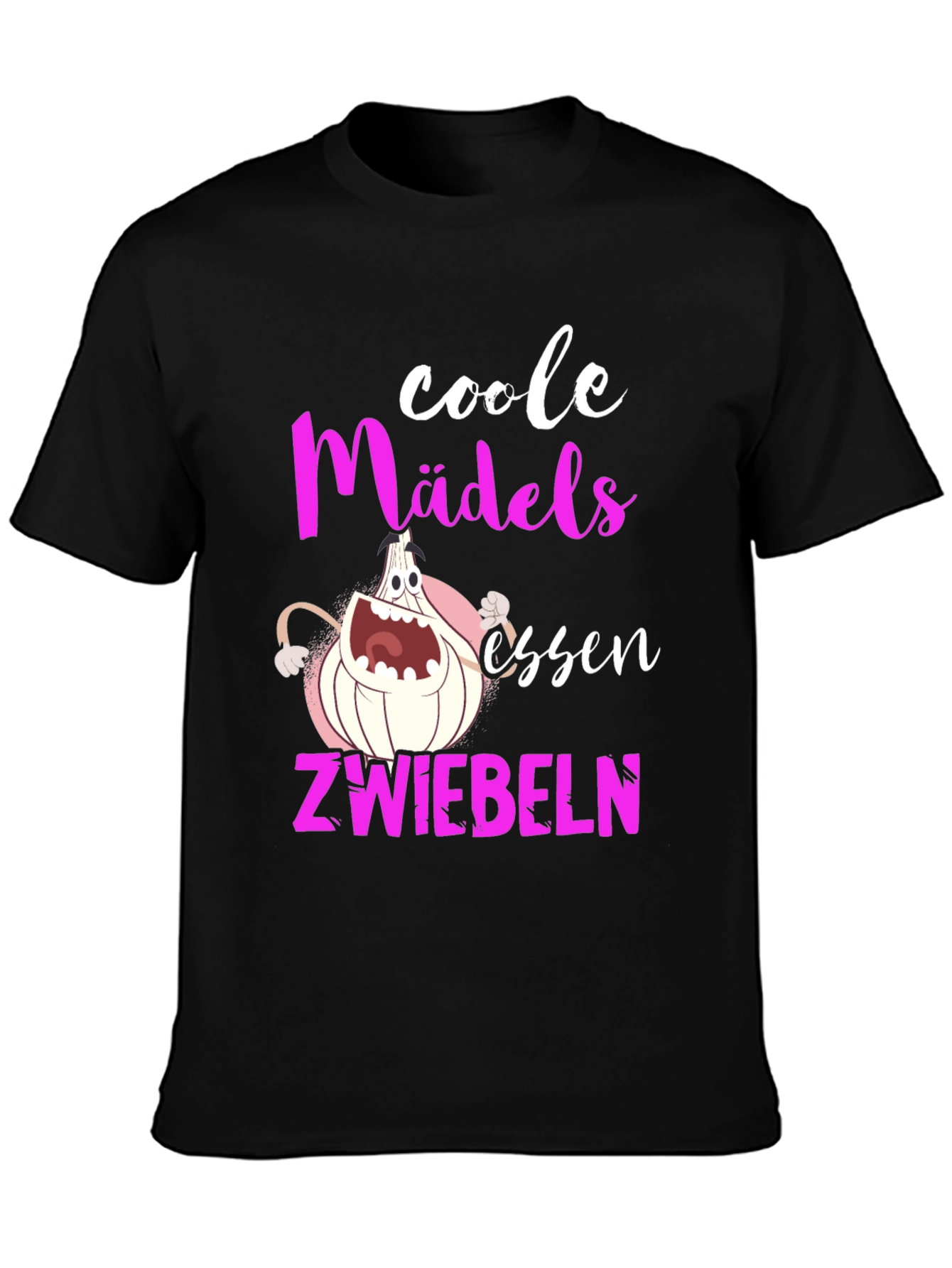 Coole Mädels Essen Zwiebeln Graphic Tee