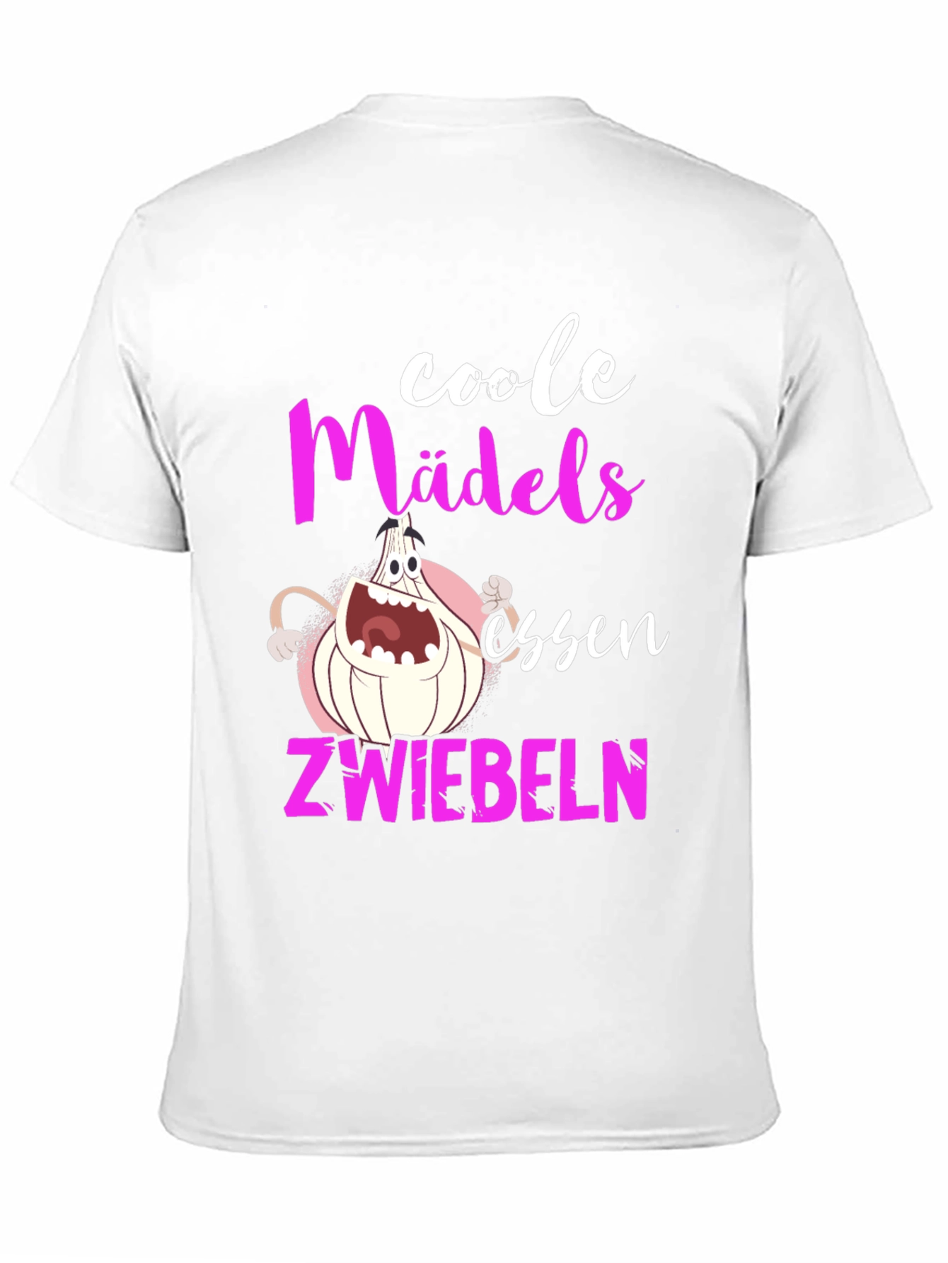 Coole Mädels Essen Zwiebeln Graphic Tee