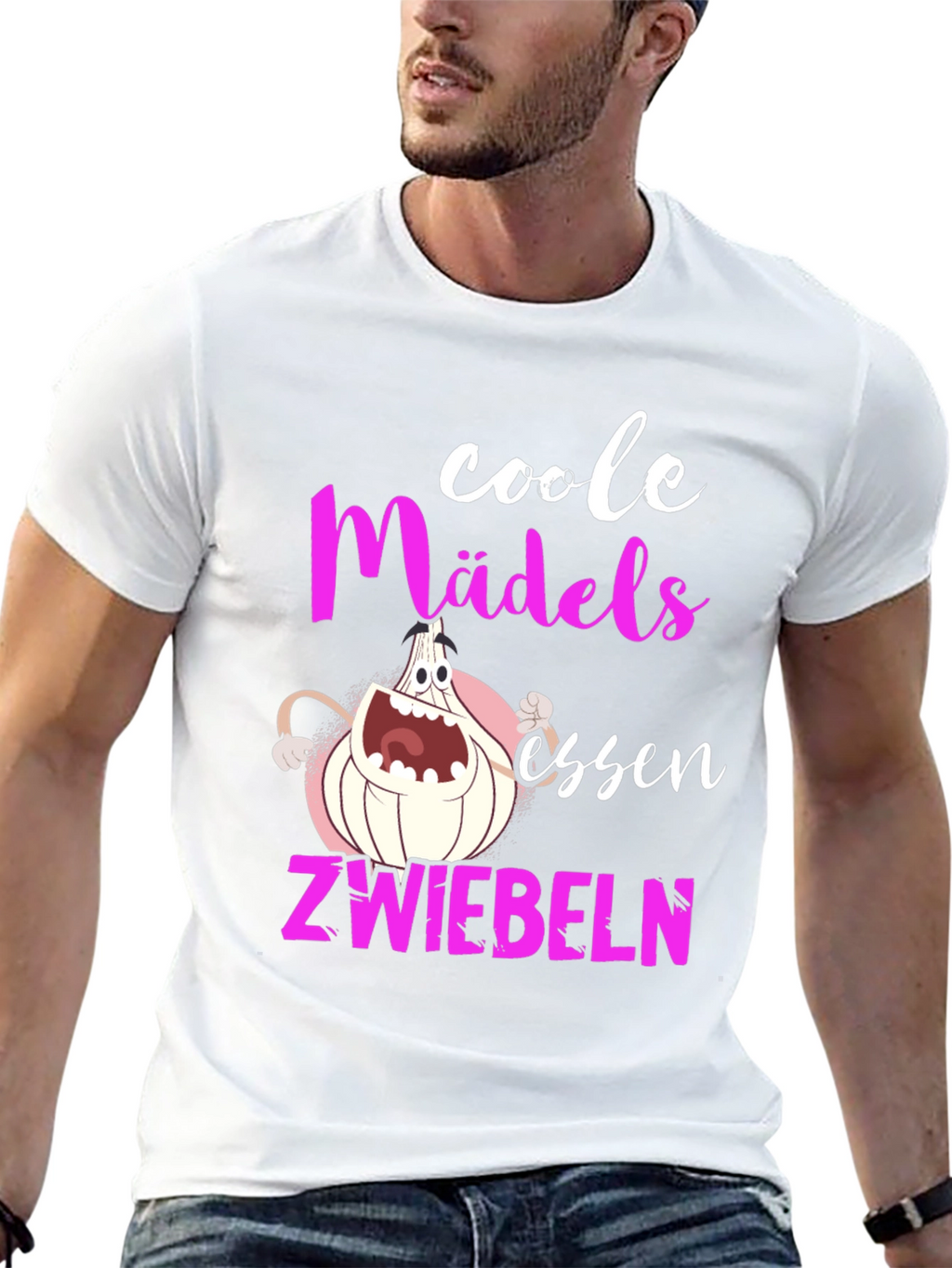 Coole Mädels Essen Zwiebeln Graphic Tee