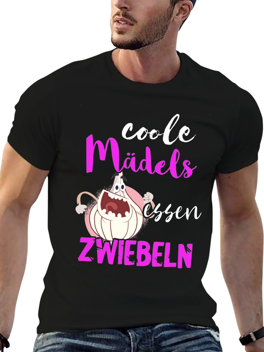 Coole Mädels Essen Zwiebeln Graphic Tee
