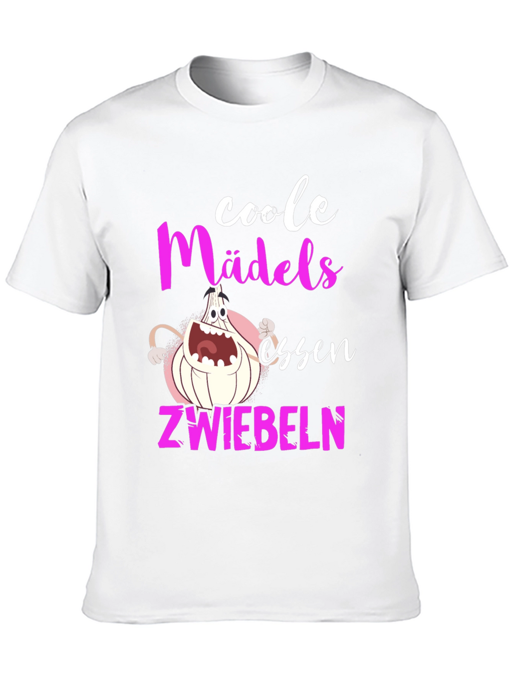 Coole Mädels Essen Zwiebeln Graphic Tee