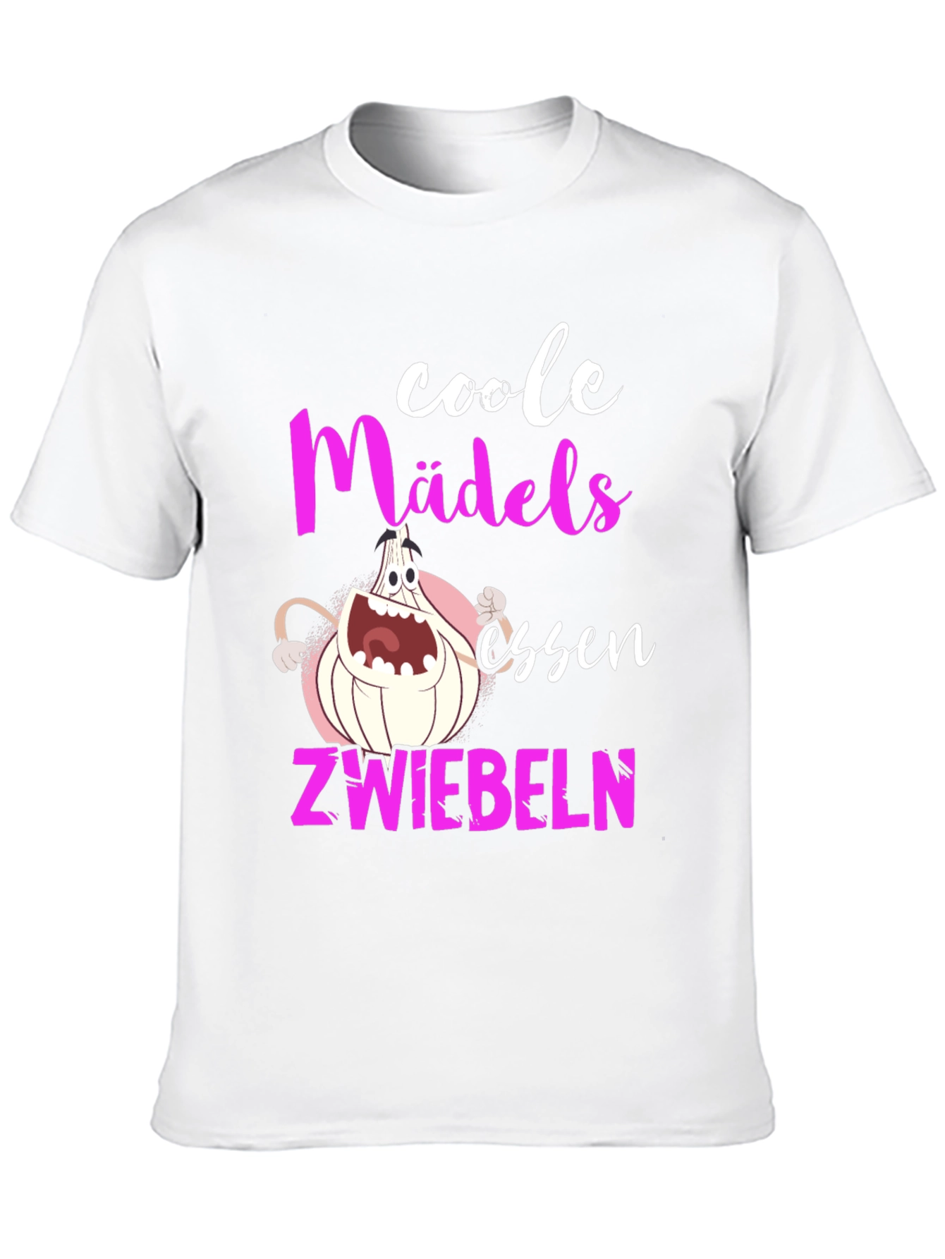 Coole Mädels Essen Zwiebeln Graphic Tee