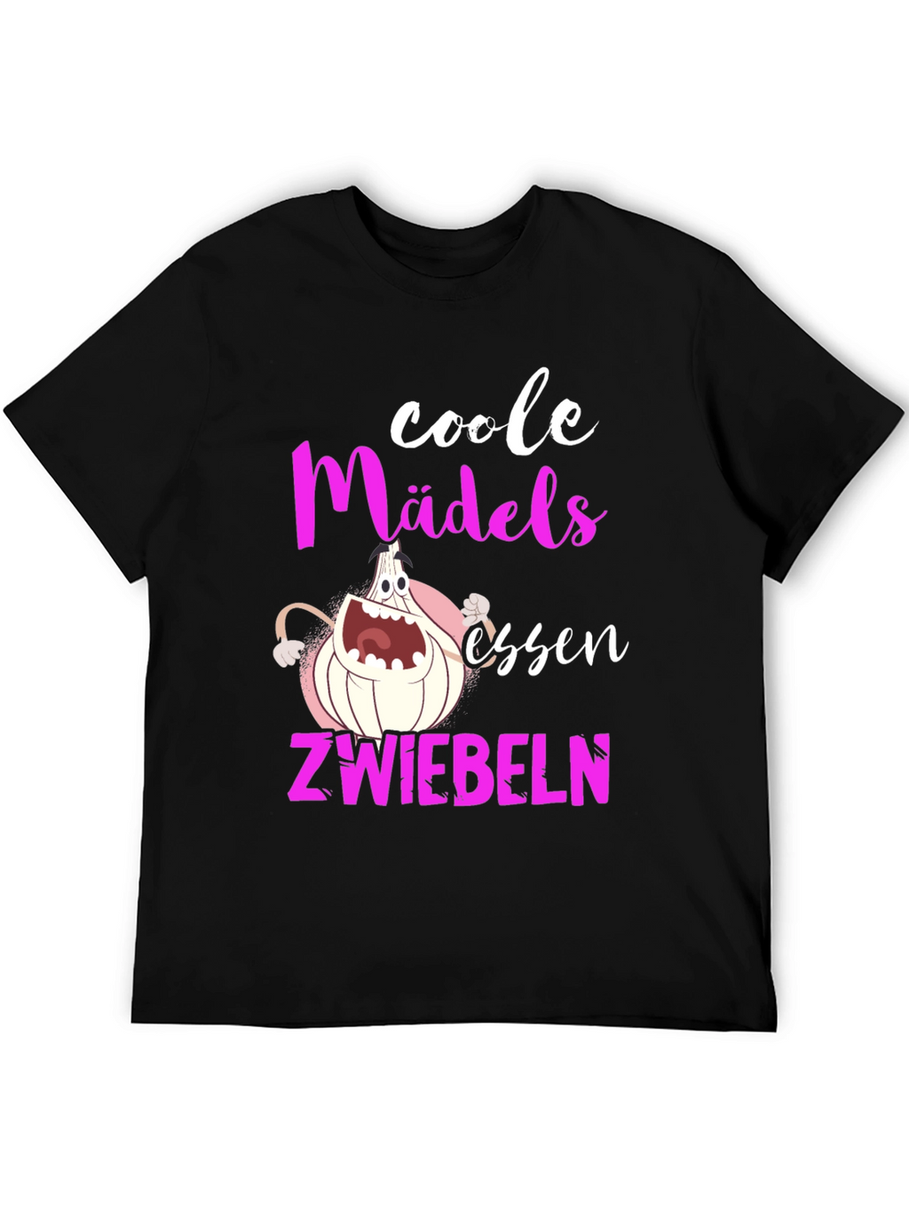 Coole Mädels Essen Zwiebeln Graphic Tee