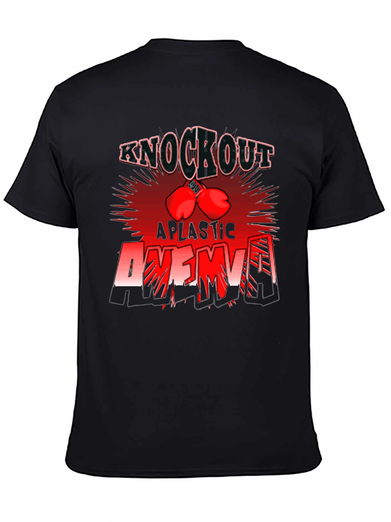 Knockout Aplastic Anemia Awareness T-Shirt